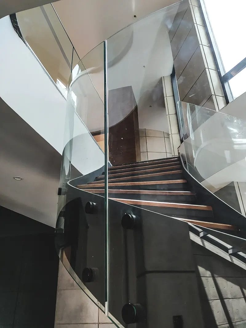 TS Glass Railing Bent