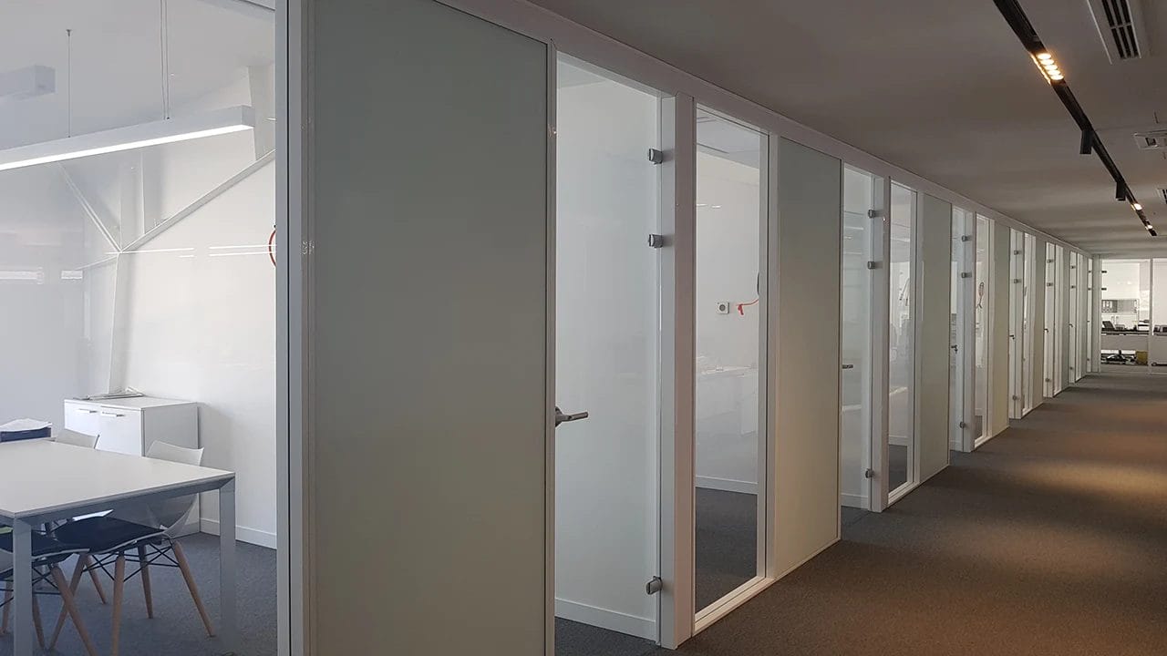 Normal Glass Partition